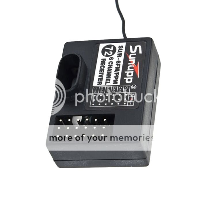 6 CH FM 72 MHZ RC Radio Receiver crystals for Futaba JR FM transmitters M2