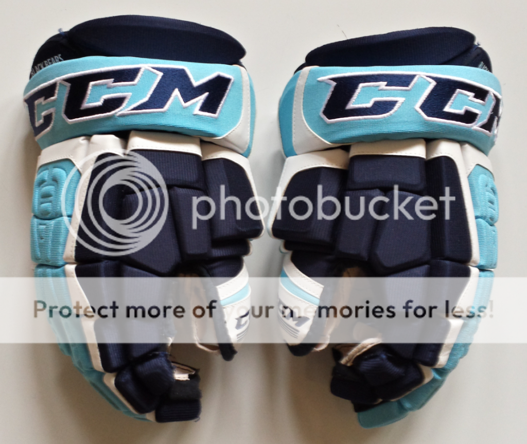 ** 150 ** CCM CL 14" Maine Black Bears FS/FT Gloves For Sale Pro