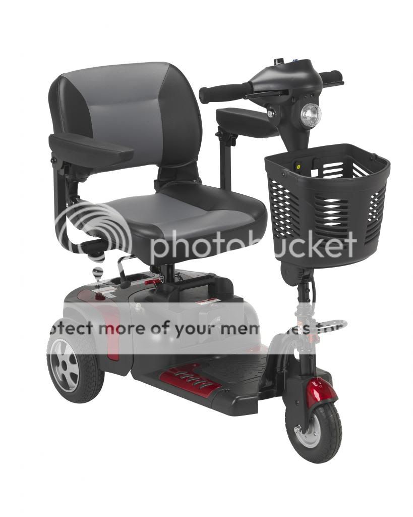 Phoenix 3wheel heavy duty travel scooter, mobility aids for hire
