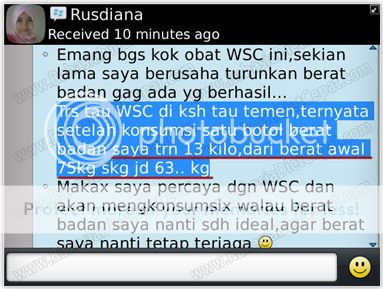 Testimoni WSC Biolo