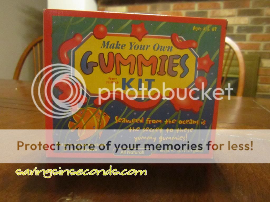 Win a Make Your Own Gummies Kit at savingsinseconds.com
