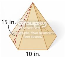 Hexagonal Pyramid Volume Sample Problem Hexagonal Pyramid Volume